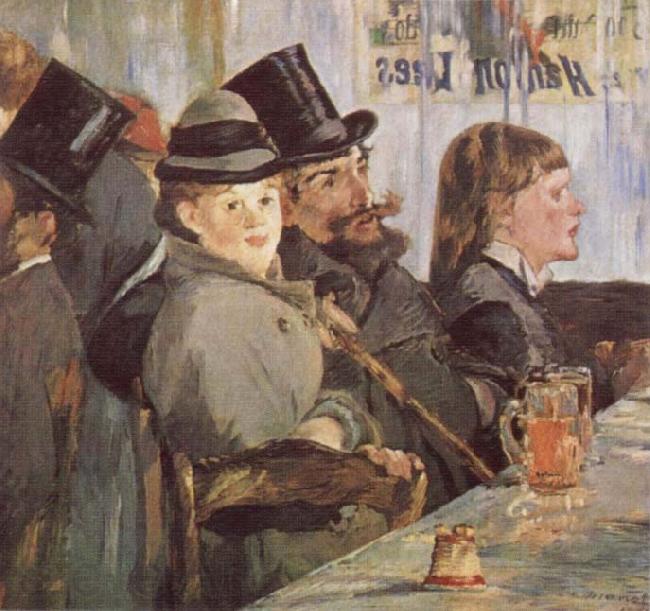 Edouard Manet At the Cafe